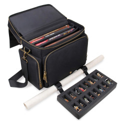 Mochila Premium al Hombro para Accesorios, miniaturas, Mat, etc, para RPG's, - ENHANCE