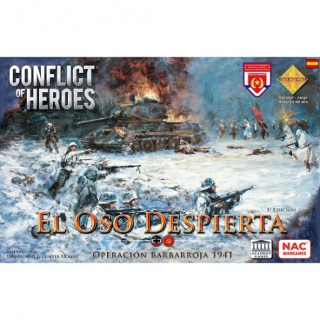 CONFLICT OF HEROES (ESPAÑOL): EL OSO DESPIERTA (TERCERA EDICIÓN)